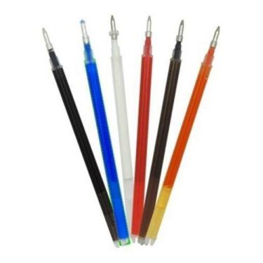 Imagem de 6 Refil Caneta Magica Temporária Fantasminha Apaga Com Ferro - Artmak