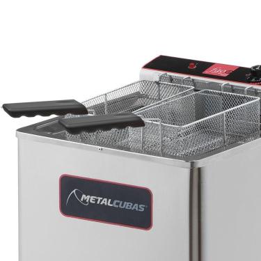 Imagem de Fritadeira Elétrica água E óleo Metalcubas 18 Litros Gfao18p 127v