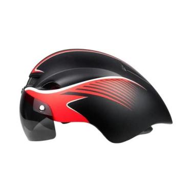 Imagem de Capacete de Ciclismo Aero Road Ajustável Wildside WINGER II - Óculos p
