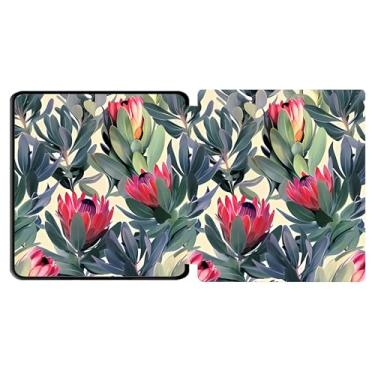 Imagem de Yzlvigrous Capa para Kindle Oasis 9/10ª Geração 2017/2019, Tampa de Casca Traseira TPU de 7 Polegadas com Recurso de Vigília do Sono Automático, Modelo: CW24WI/S8IN4O