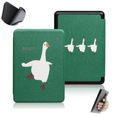 Imagem de GUKSRASO Capa para 6.8" Kindle Paperwhite 11ª Geração/Signature Edition (Modelo: M2L3EK/M2L4EK) - Despertar/Suspender Automático Inteligente,Material TPU e Alça de Mão