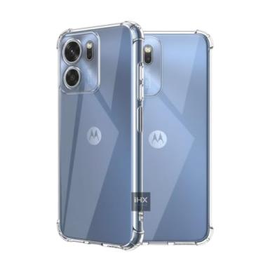 Imagem de Capa Case Premium Transparente Compatível Motorola Moto G05 Anti Impacto Shock Choque TPU Alta Proteção