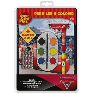 Imagem de Livro - Disney - Super Color Pack - Carros 3
