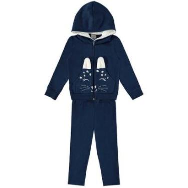 Imagem de Conjunto infantil menina de gatinho Mundi-Feminino