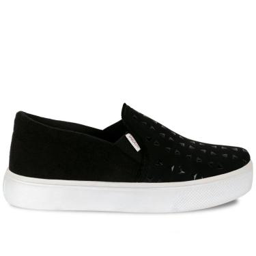 Imagem de Tênis Feminino Casual Iate Slip On Calce Fácil Confortável A1.25 C-Feminino