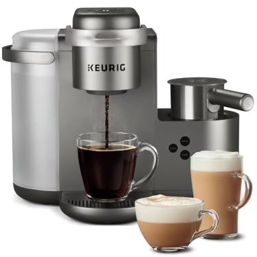 Imagem de Keurig K-Cafe Special Edition Single Serve K-Cup Pod Coffee, Latte and Cappuccino Maker, Comes with Dishwasher Safe Milk Frother, Shot Capability, Nickel