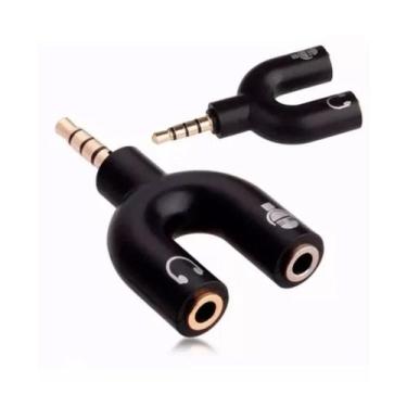 Imagem de Conector Adaptador Duas Entrada P2 Saida P3 - Lotus