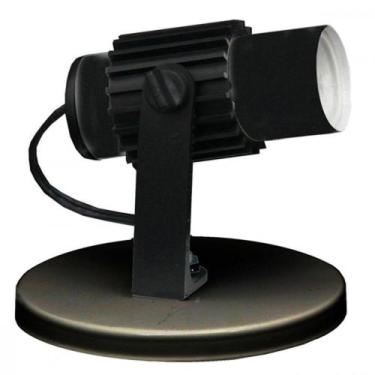 Imagem de Spot Tubinho Aletado I Preto Jr.Ilumi - J. R. ILUMINACAO, Preto