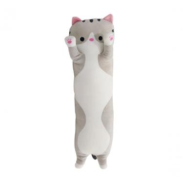 Imagem de Pelucia Gato Cinza 70cm Caa Toys