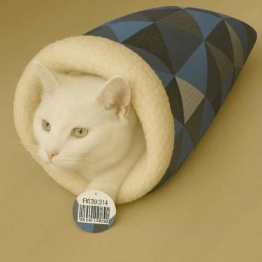 Imagem de Cama Toca Para Gatos Saco De Dormir Ultra Macio Em Sherpa Peludinha Ma