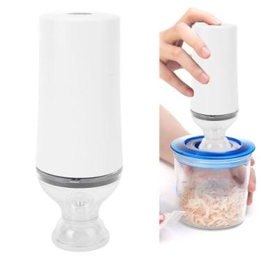 Imagem de Yunseity Bomba de Vedação de Vácuo Automático, Controle de Chave, Bomba de Bolsa de Vácuo Sem Fio para Sacos de Alimentos e Impressão 3D Consumíveis, Força de Sucção Forte, Economia de