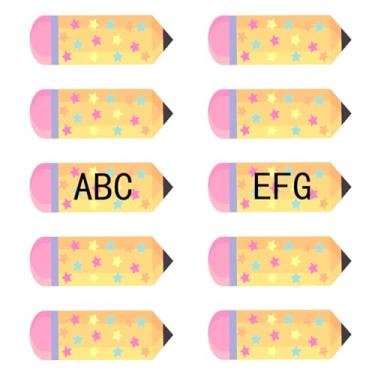 Imagem de 250 etiquetas de nome de mesa para sala de aula, placas de nome de alunos, adesivos autoadesivos para sala de aula, jardim de infância, suprimentos para professores