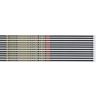 Imagem de GRIZZLYSTIK Eixos Momentum TDT - 240 lombadas para arcos 65 # a 75 # - Eixo cônico contínuo - Flechas de caça de carbono 3K premium - Alto FOC - Pacote com 12