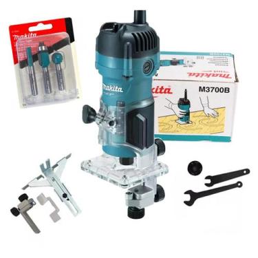 Imagem de Tupia Manual 6mm 530 Watts M3700b Makita, 110V
