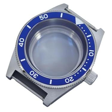 Imagem de Caixa de relógio mecânica à prova d'água vintage de aço inoxidável para relógio Seiko Nh34 Nh35 Nh36 Nh38 Movimento 62MAS, tampa inferior de vidro 11, Caixa de relógio de luxo