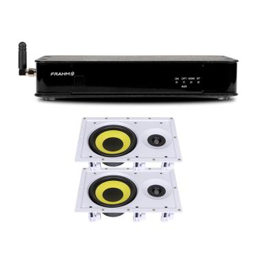Imagem de Kit RD HDMI TV G3 Amplifier Frahm + 2 Ci6r Plus