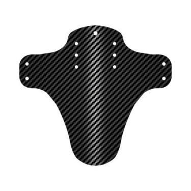 Imagem de Para-lama De Bicicleta Ultraleve Com Padrão De Carbono Para Roda Diant