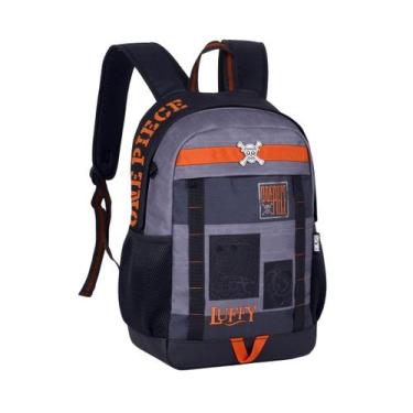 Imagem de Mochila De Costas One Piece Juvenil C/ Alças Ajustáveis Escolar Espaço