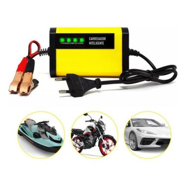 Imagem de Carregador De Baterias Automotivo E Motos 12v Inteligente - OctopusTi