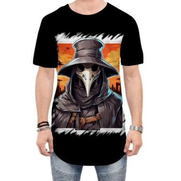 Imagem de Camiseta Longline Máscara da Peste Negra 21 - Kasubeck Store®, G