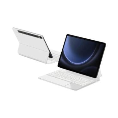 Imagem de Capa Teclado Mágico Smart Folio Para Samsung Galaxy Tab S10 FE S7 S8 S