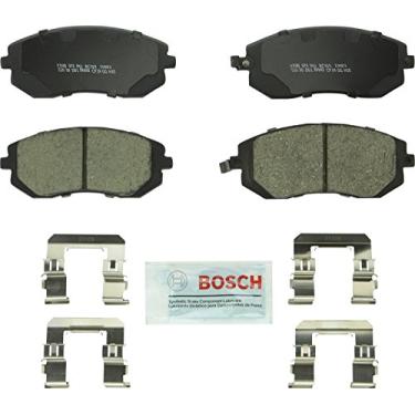 Imagem de BOSCH BC929 QuietCast Conjunto de pastilhas de freio a disco de cerâmica premium - Compatível com Select Saab 9-2X; Subaru Baja, Forester, Impreza, Legacy, Outback, WRX; FREONT