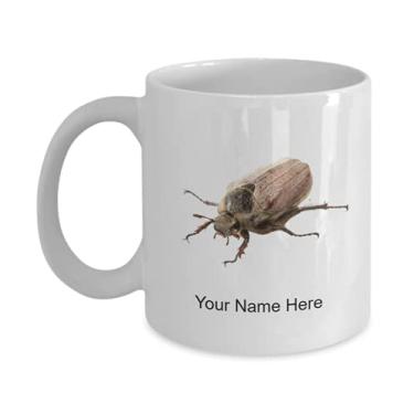 Imagem de Caneca de May-bug personalizada, copo de café May-bug, ideia de presente May-bug, copo de May-bug personalizado, caneca de café de 325 ml
