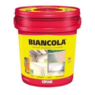 Imagem de Biancola Adesivo P/ Reboco E Gesso Ciplak 18Kg Sika
