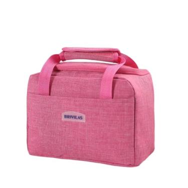 Imagem de Bolsa Térmica Masculina Feminina Versátil Fitness Marmita (Rosa)