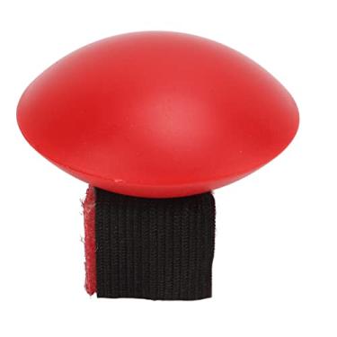 Imagem de Chocalho de Dedo de Tambor Africano, Som Claro e Alto, Plástico Elegante e Inovador e Esponja Agitador de Dedo de Tambor Africano para Jogar (Vermelho)