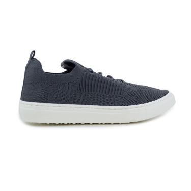 Imagem de Sapatênis Masculino Ogochi Tricot Cinza - 04748-Masculino