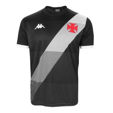 Imagem de Camiseta Kappa Vasco Supporter Diagonal-Masculino