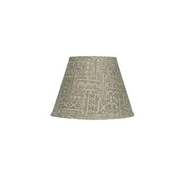 Imagem de AHS Lighting SD1783-08RE Mix 'N Match Empire Abajur com clipe regular, 20 cm, bronzeador