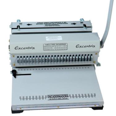 Imagem de Encadernadora de Wire-o Conjugada manual passo 2x1 15fls - Excentrix