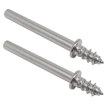 Imagem de 50 peças de mandril de parafuso autorroscante, para roda de polimento de feltro, com hastes de 3,17 mm (1/20.3 cm)