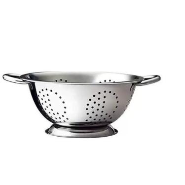Imagem de Escorredor de Massas em Inox com Alça 28 Cm  BACCANI