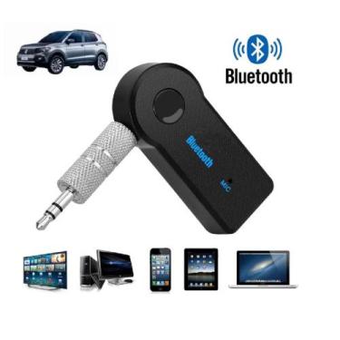 Imagem de Adaptador Transmissor Bluetooth Fm Carro Sem Fio Carregador - EMB-UTIL
