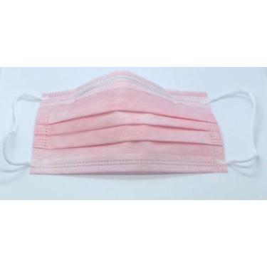 Imagem de Máscara Descartável Infantil Tripla C/ Filtro Rosa 50unid - JERSEY POM