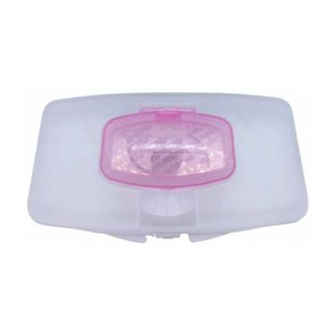 Imagem de Porta Lenços Umedecido BabyGo Preserva e Protege Azul e Rosa, Rosa, Tr