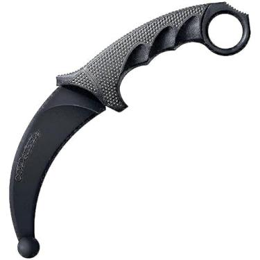 Imagem de Cold Steel 92R49Z Faca de treinamento de borracha, Karambit, pacote de moluscos