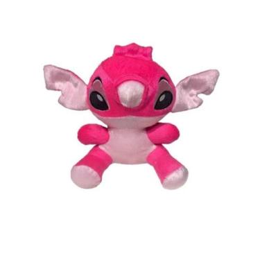 Imagem de Boneco De Pelúcia Stitch Lilo Stitch Rosa Personagem Infantil 25 cm - 