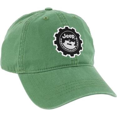 Imagem de Boné de beisebol Jeep Performance Parts Green Twill Hat