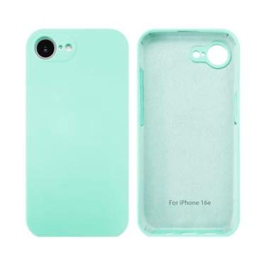 Imagem de Capinha Compativel com iPhone 16e Com Proteção de Camera em Silicone com Interior Aveludado