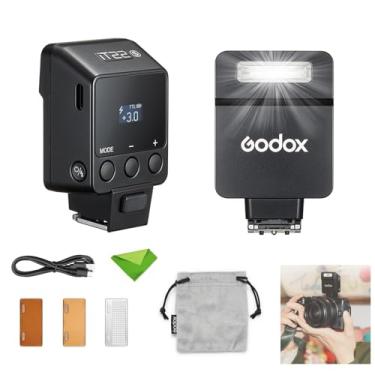 Imagem de Godox iT22 S iT22-S Flash TTL para Sony, Flash de potência máxima de 700 mAh, Tempo de reciclagem de 1,5 s, Bateria de lítio, Mini flash Speedlight para câmeras Sony (preto)