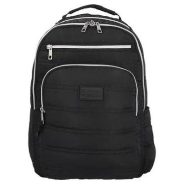 Imagem de Mochila Xtrem Para Notebook Vermont 332 Preto e Prata-Unissex