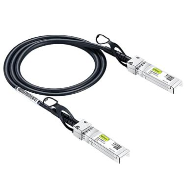 Imagem de 10G SFP+ DAC Cabo Mikrotik S+DA0001 10GBASE Passive Direct Attach (DAC) SFP Twinax Cable, 1m