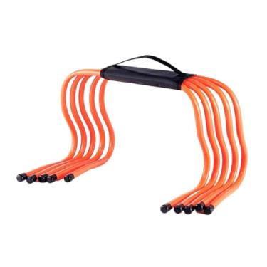 Imagem de Aymzbd 5 Barreiras de Agilidade, Obstáculos, Barreiras de Velocidade Multifuncionais, Equipamentos de Treinamento para Esportes Ao Ar Livre, Treinamento em C, 30cm