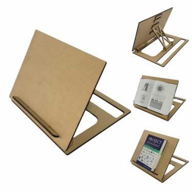 Imagem de Plano Inclinado Mesa Estudo Flip Draw Suporte Livro Kindle N