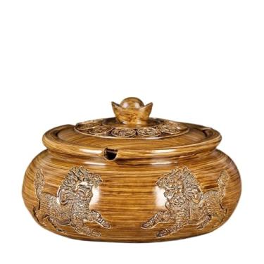 Imagem de Cinzeiro de ervas daninhas cinzeiro de decoração de casa, cinzeiro artesanal de moda para escritório, ornamentos de resina cinzeiros para cigarros