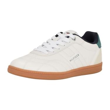 Imagem de Tommy Hilfiger Tênis feminino Simma, Verde médio/branco 310, 36